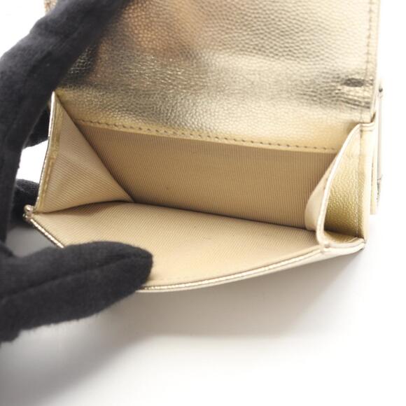 CHANEL Leather Logo Wallet - Picture 4 of 9